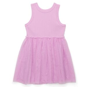 Wonder Nation Pink Purple Sleeveless Tutu Dress Size XL Plus NEW